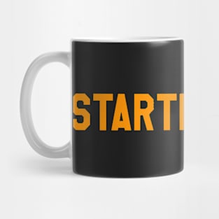 starter hart - orange Mug